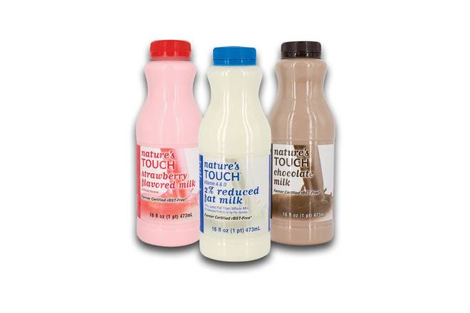 Order Nature's Touch Milk, Pint  food online from KWIK TRIP #460 store, Waconia on bringmethat.com