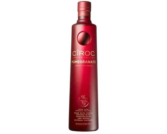 Order Ciroc, Pomegranate Vodka Limited Edition · 750 mL food online from House Of Wine store, New Rochelle on bringmethat.com