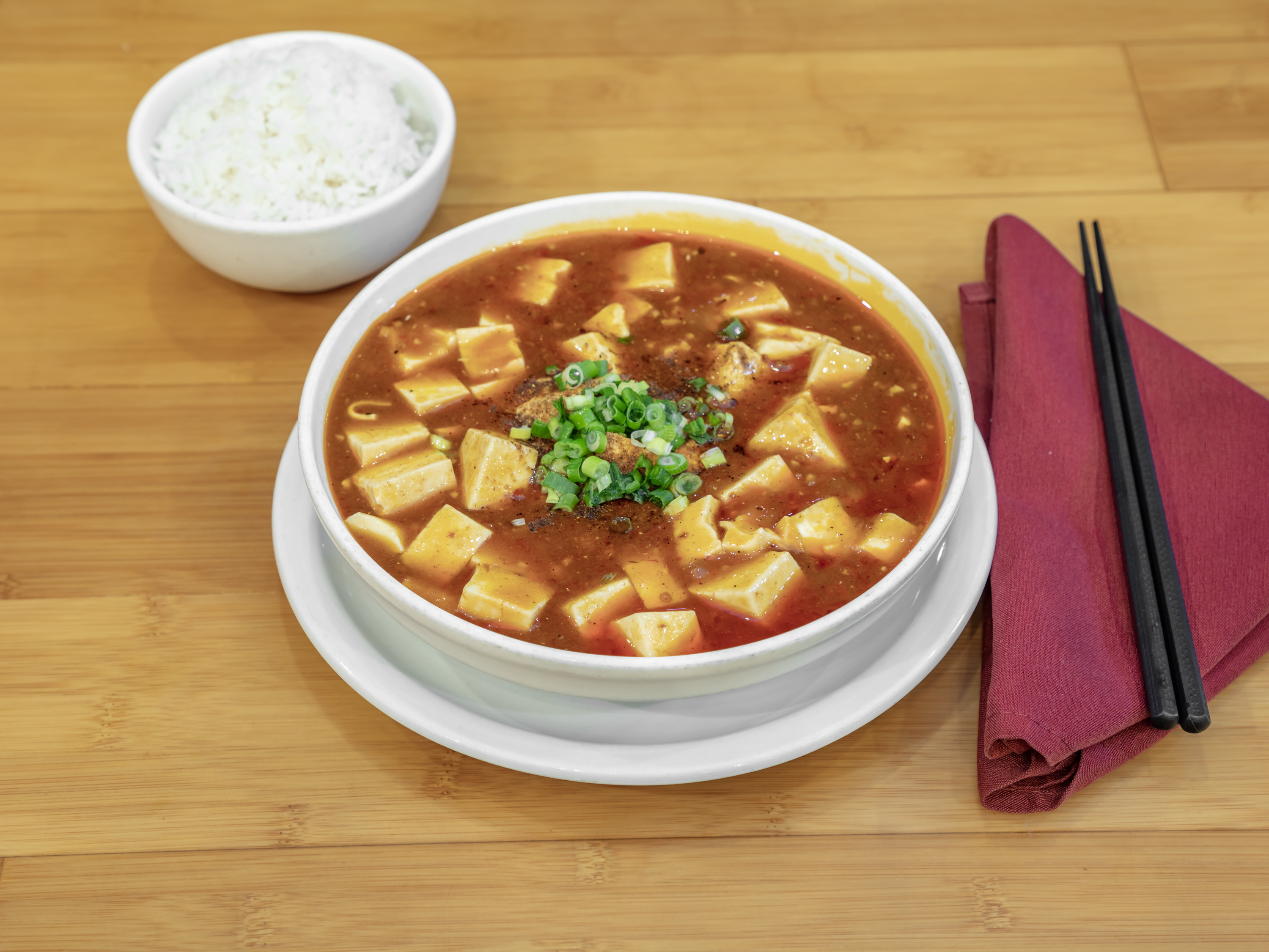 Order Sichuan Ma Po Tofu food online from North China Vegetarian store, Richardson on bringmethat.com