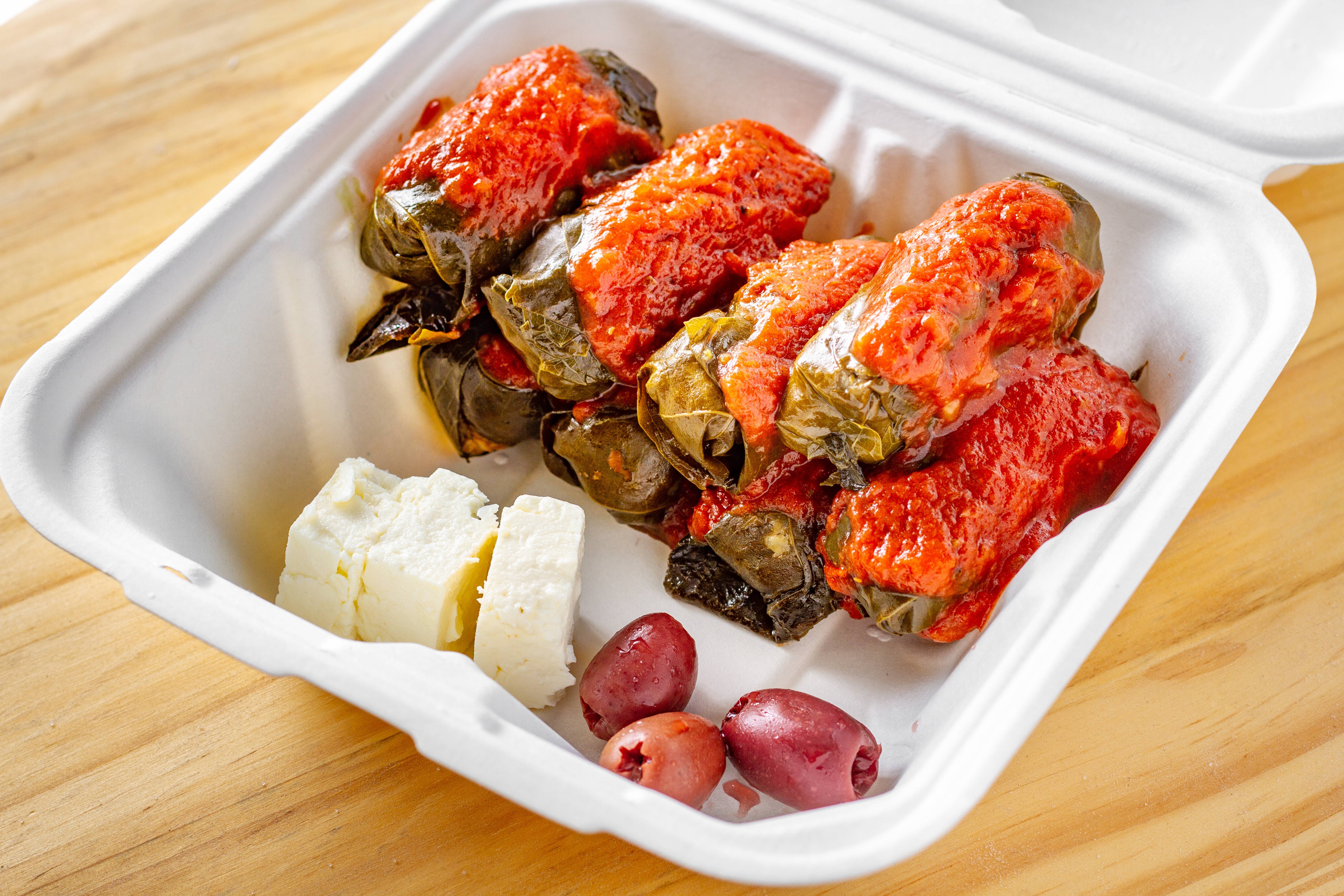 Order Grape Leaves - Appetizer food online from Al Pacino Pizza store, Baltimore on bringmethat.com