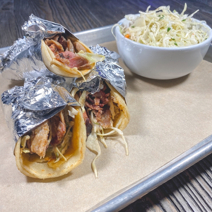 Order Pulled Pork Tacos food online from Maple Landing store, Dallas on bringmethat.com