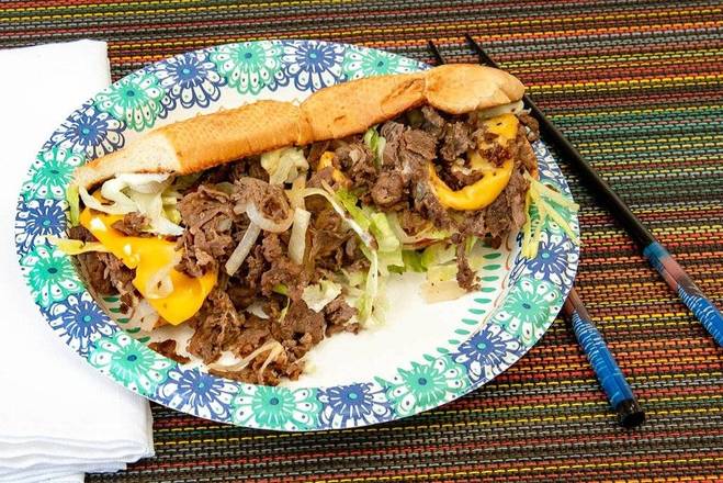 Order Steak and Cheese Submarine Sub food online from Danny's Carry Out store, Oxon Hill on bringmethat.com