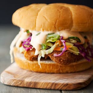 Order Katsu Sliders food online from Hapa Asian Fusion store, Beaverton on bringmethat.com