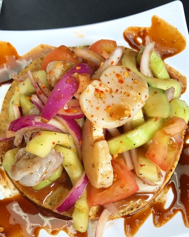 Order Tostada VIP food online from Emporio Sushi & Mariscos store, Downey on bringmethat.com