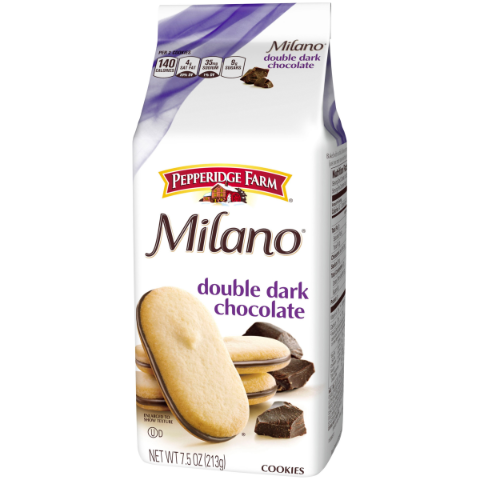 Order Pepperidge Farms Milano Double Chocolate 7.5oz food online from 7-Eleven store, New Eagle on bringmethat.com