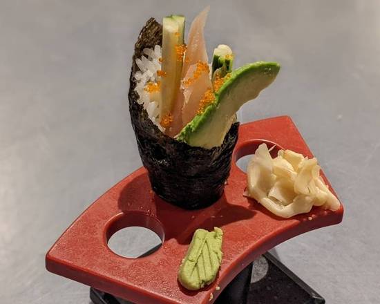 Order Albacore Temaki food online from Jojo Sushi Bar & Restaurant store, Santa Rosa on bringmethat.com