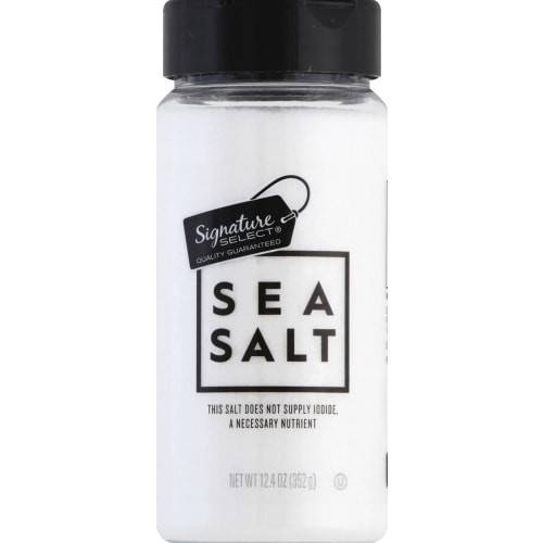 Order Signature Select · Sea Salt (12.4 oz) food online from Safeway store, Sacramento on bringmethat.com