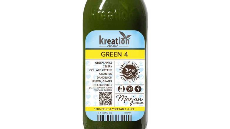 Order Green 4 food online from Kreation store, El Segundo on bringmethat.com