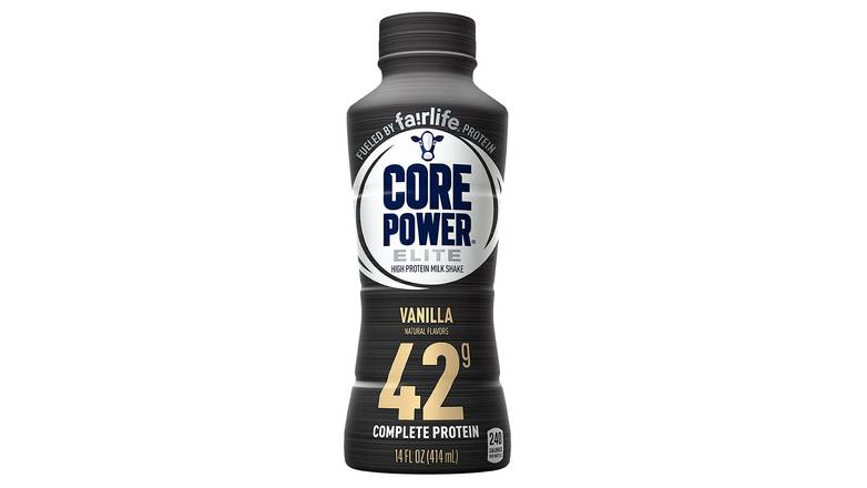 Order Core Power Protein Vanilla Elite 42G Bottle food online from Trumbull Mobil store, Trumbull on bringmethat.com