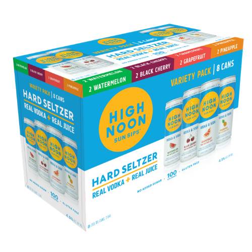 Order High Noon Variety Pack - 12 oz Cans/8 Pack food online from Bottle Shop & Spirits store, Los Alamitos on bringmethat.com