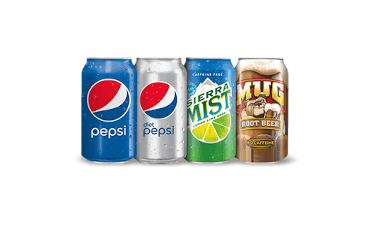 Order Soda - Cans food online from Famous Dave store, Oakton on bringmethat.com
