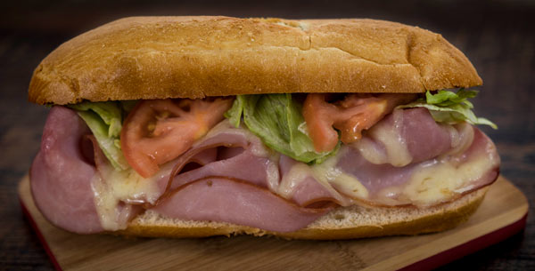 Order Ham & Cheese Sub food online from Gionino's Pizzeria store, Orrville on bringmethat.com