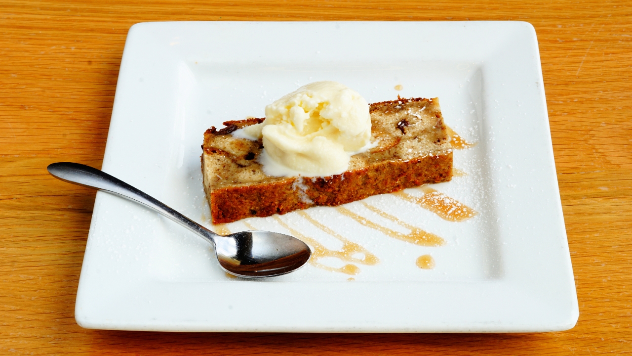 Order Banana Bread Pudding food online from The Block store, St. Louis Park on bringmethat.com