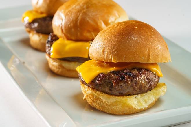 Order CHEESEBURGER† SLIDERS food online from Glory Days Grill store, Brentsville on bringmethat.com