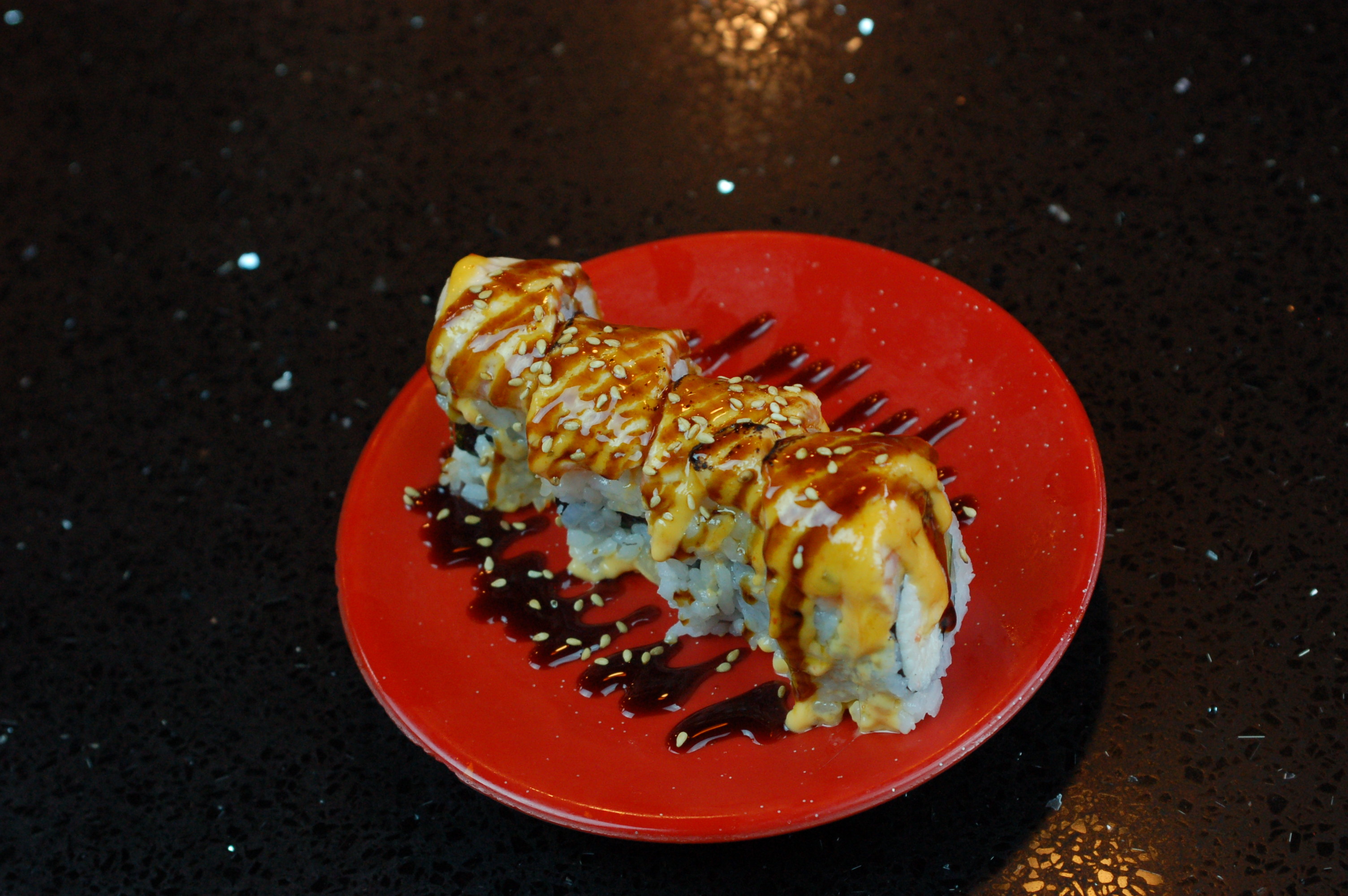 Order Lion King Roll food online from Sushi Hada store, Portland on bringmethat.com