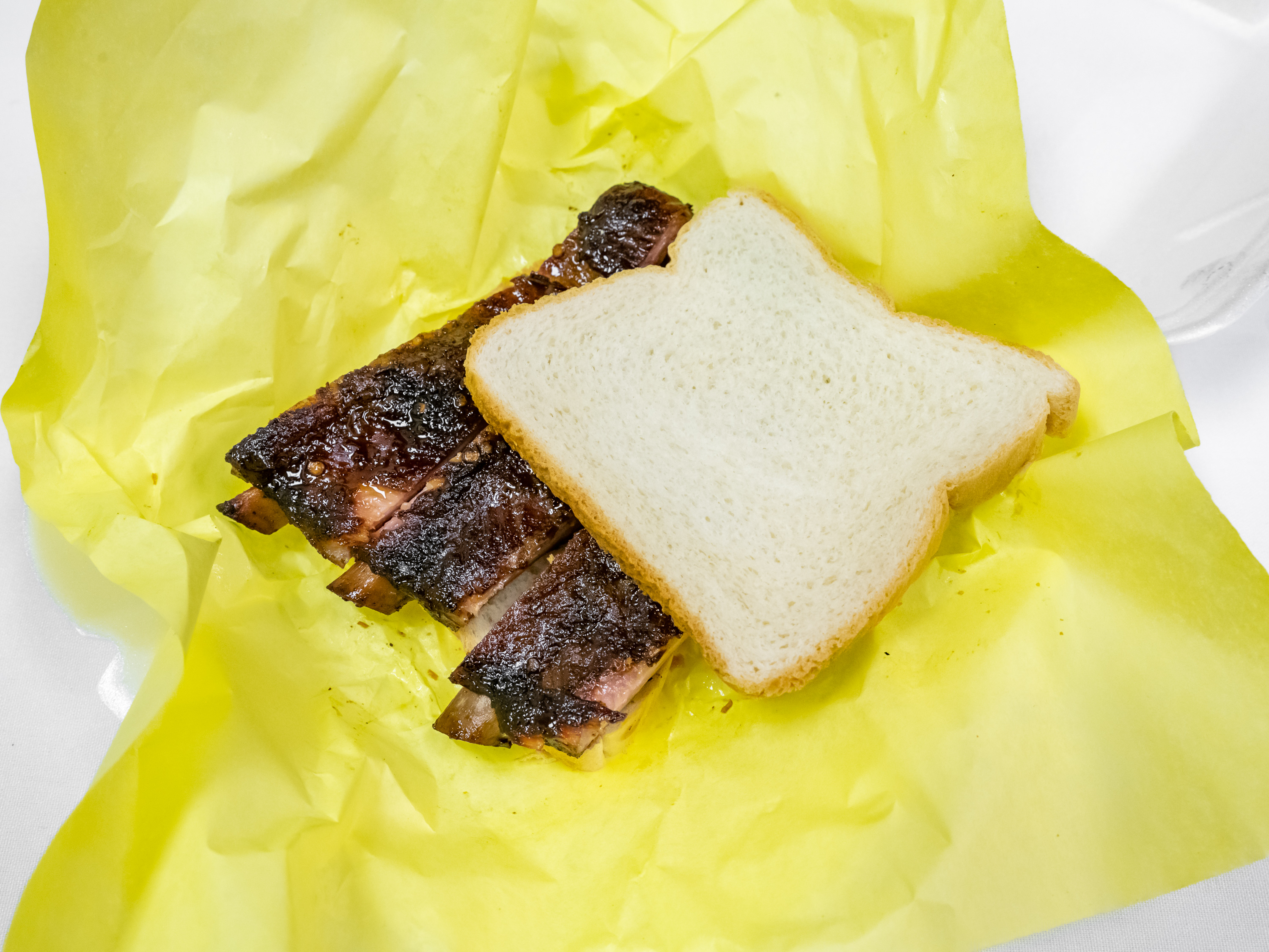 Order Ribs Sandwich food online from Smokin Bbq store, DeSoto on bringmethat.com