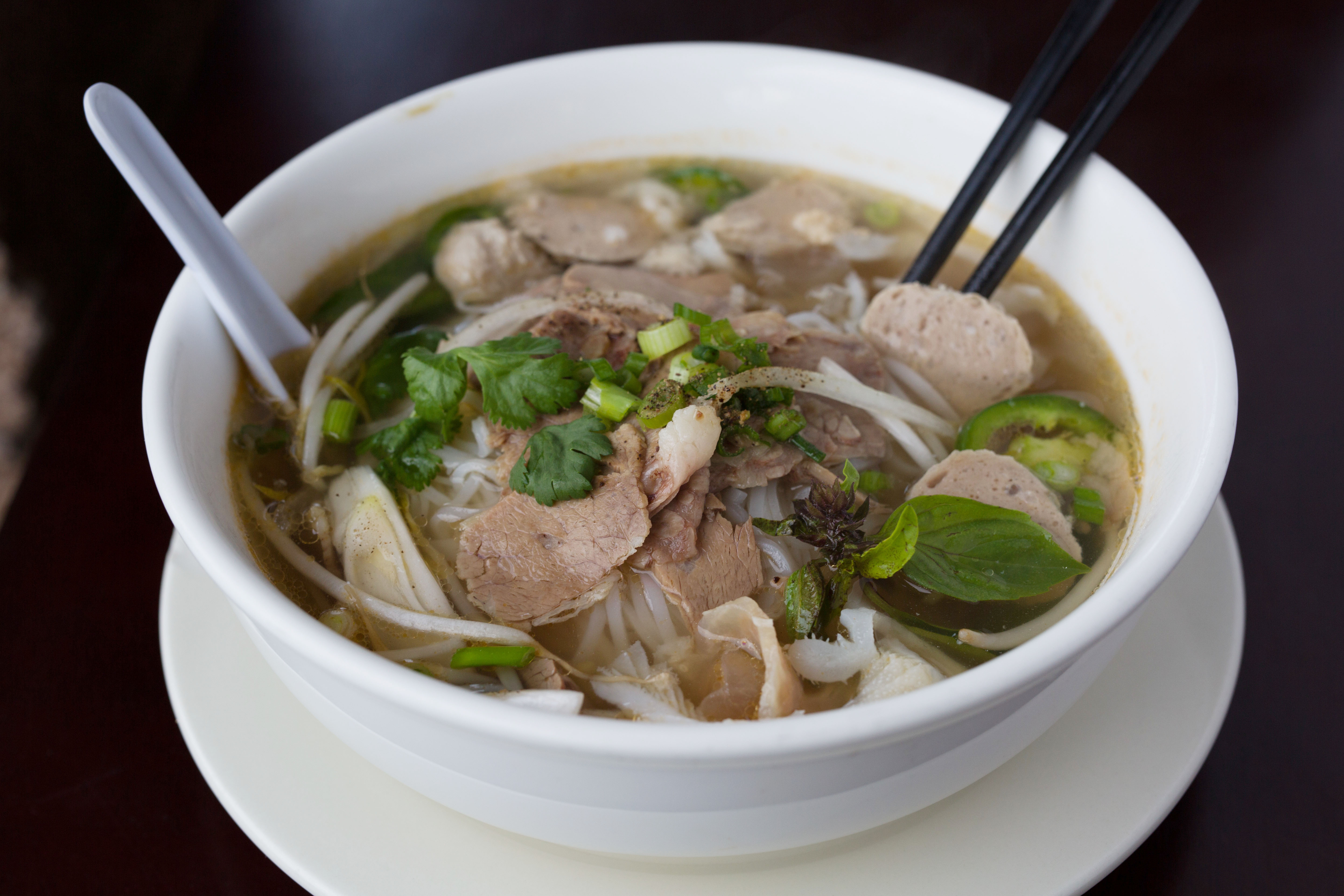 Order 12. Beef Special Noodle Soup food online from Viet Rice store, Rio Rancho on bringmethat.com