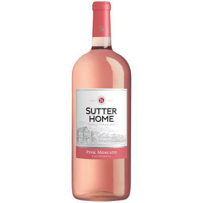 Order Sutter Home Pink Moscato, 750mL wine (10.0% ABV) food online from Mimi Liquor store, Joliet on bringmethat.com