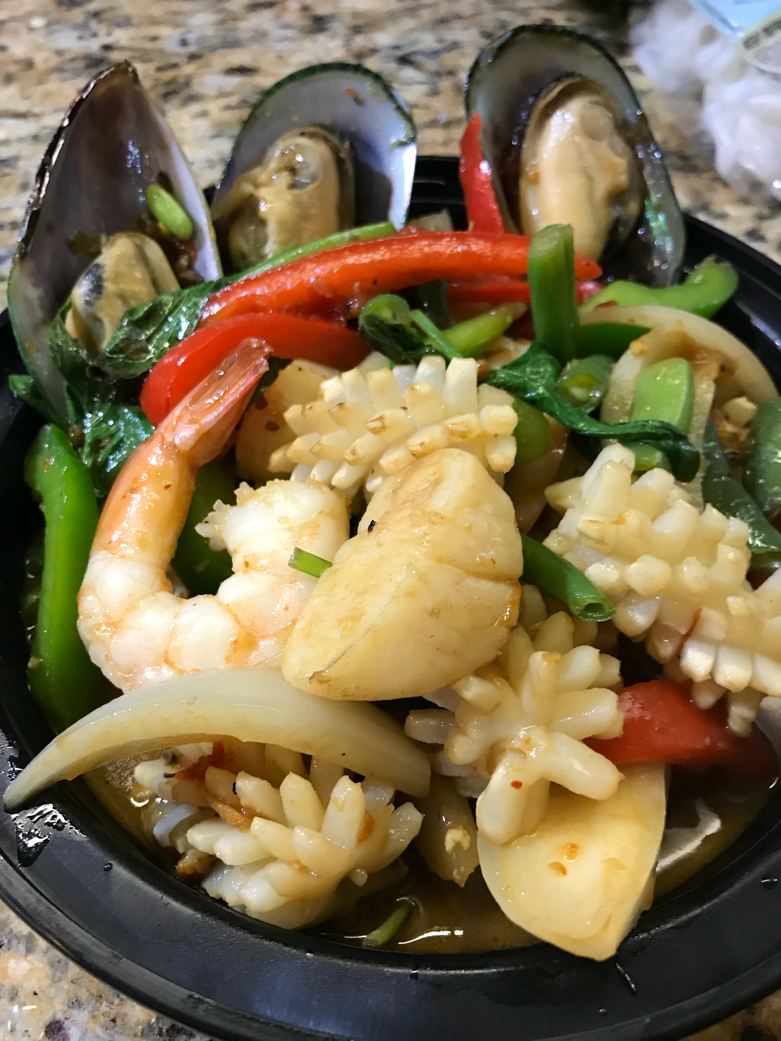 Order Seafood Basil food online from Thai Fusion Kitchen store, Folsom on bringmethat.com