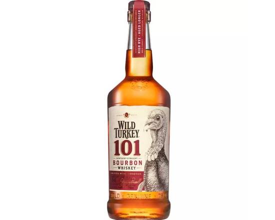 Order Wild turkey 101 750ml food online from House Of Wine store, New Rochelle on bringmethat.com
