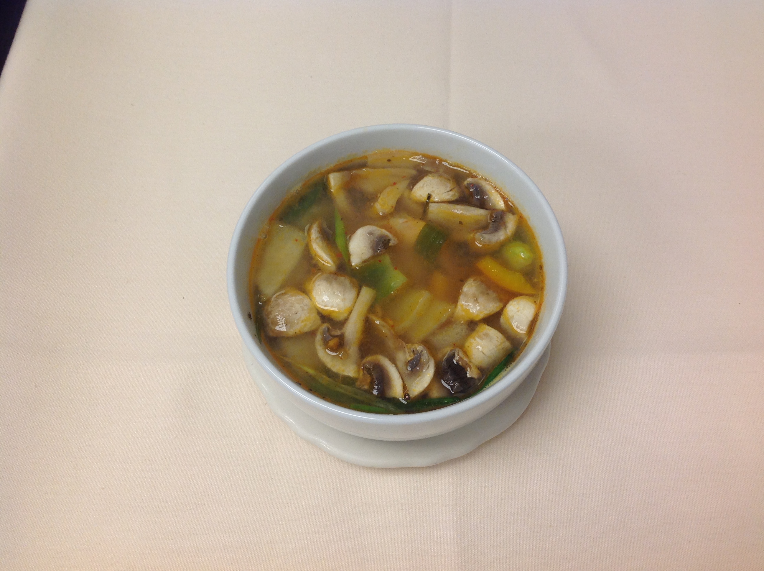 Order 15. Tom Yum Soup food online from Nine classic thai cuisine store, Chicago on bringmethat.com