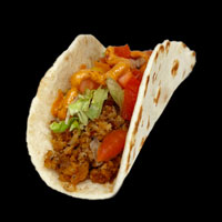 Order Taco Baja 5 Corn, 4 Flour food online from Bigotes Street Tacos store, The Woodlands on bringmethat.com