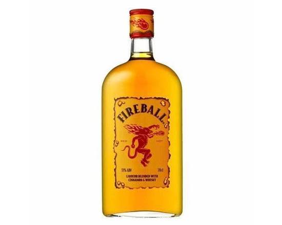 Order Fireball, 1.75L whiskey (33.0% ABV) food online from House Of Wine store, New Rochelle on bringmethat.com
