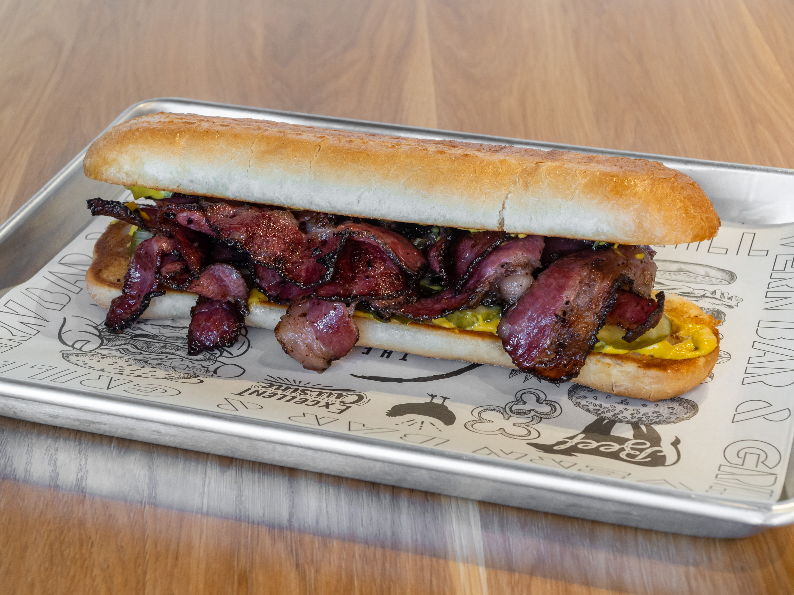 Order Pastrami Sando food online from The Vern Bar And Grill store, Los Angeles on bringmethat.com