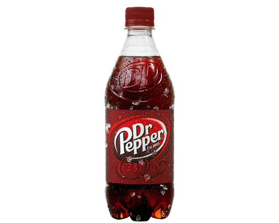 Order Dr Pepper 500 ml. food online from Plaza Diamond Liquor store, Diamond Bar on bringmethat.com