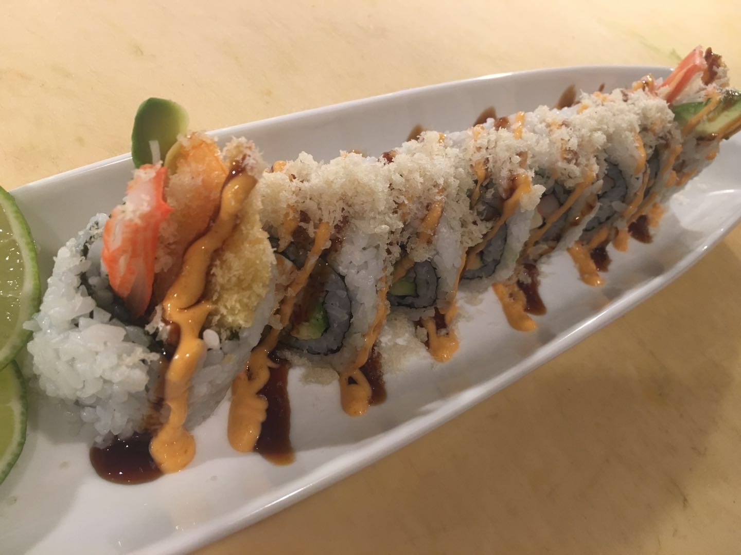 Order 7. Godzilla Roll food online from Wei Buffet store, Roselle Park on bringmethat.com