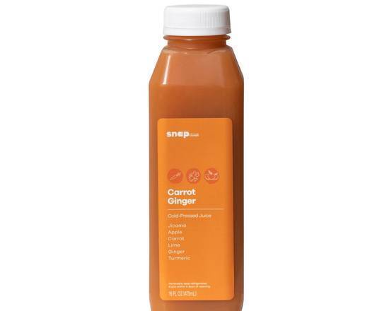 Order Carrot Ginger and Adaptogens Juice food online from Snap Kitchen store, Dallas on bringmethat.com