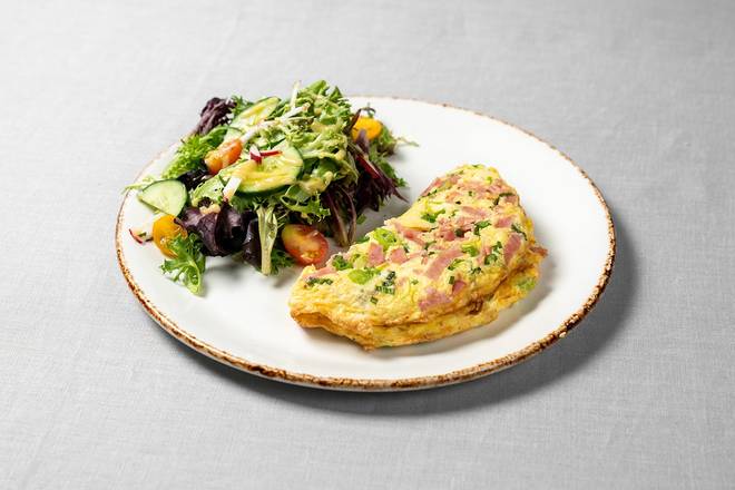 Order Ham & Gruyere Omelette food online from Le Pain Quotidien store, Greenwich on bringmethat.com