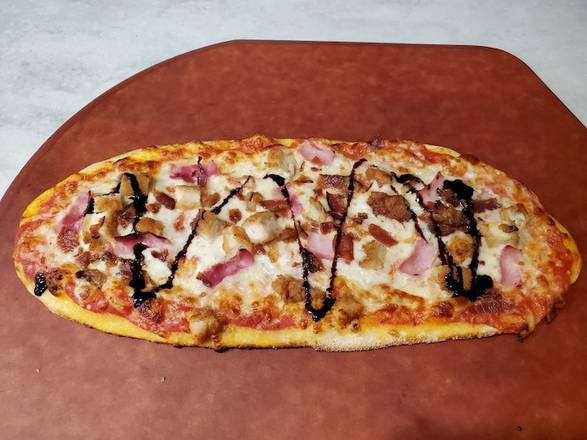Order SSD Special Flatbread Pizza food online from Silver Spoon Diner store, New York on bringmethat.com