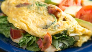 Order Florentine Omelet food online from Persy's Place store, Rumford on bringmethat.com