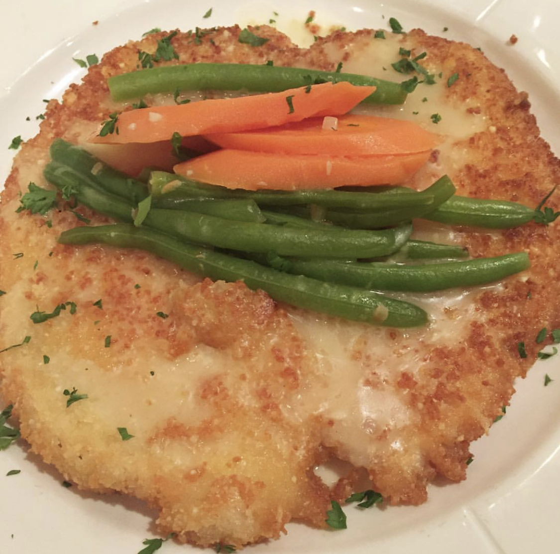 Order Parmesan Crusted Chicken food online from Nino's store, New York on bringmethat.com