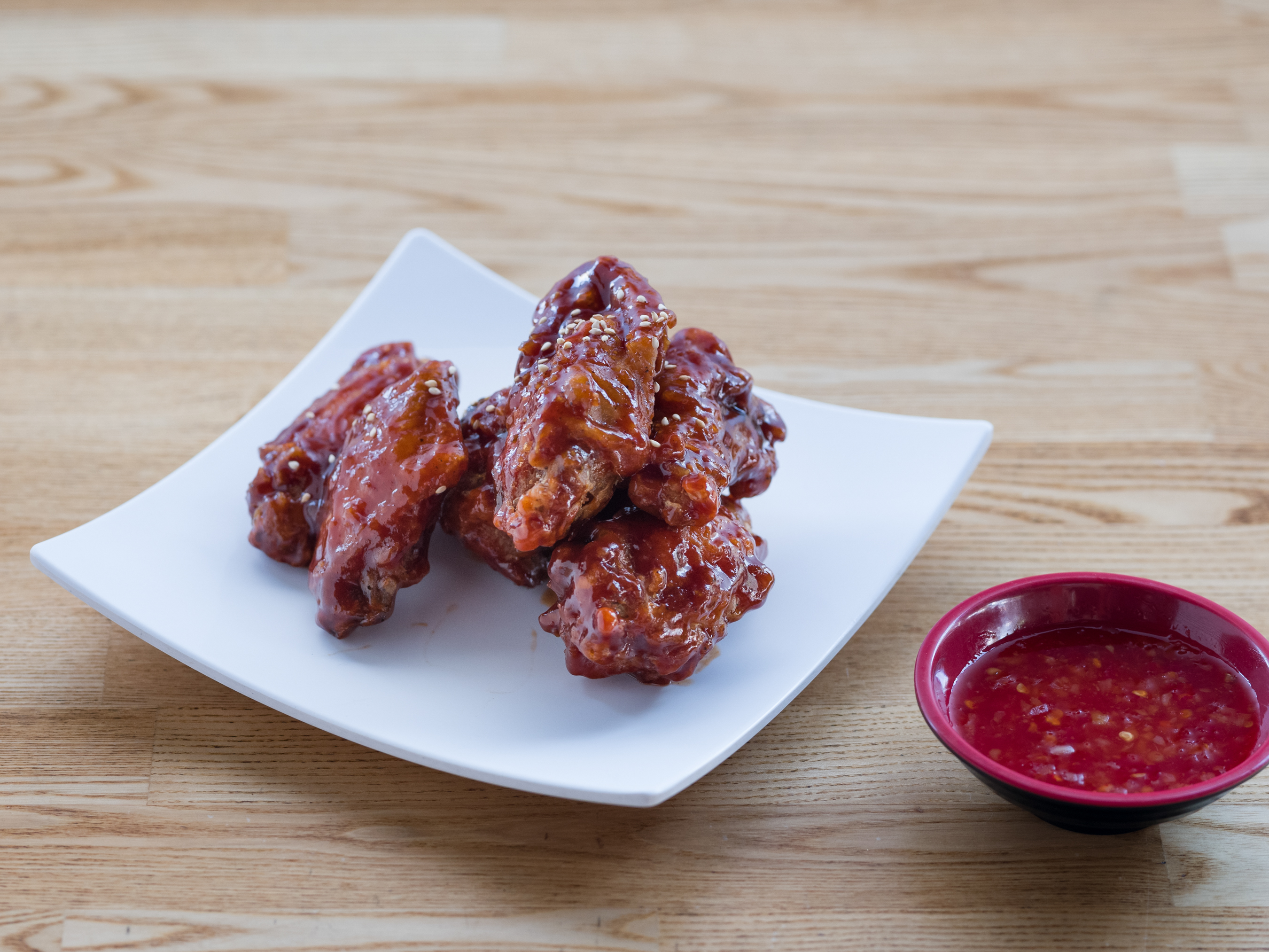 Order Tonkatsu Chicken Wings -6pcs- food online from Roll Call store, Los Angeles on bringmethat.com
