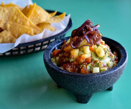 Order Pineapple Guacamole + Chips food online from Barrio store, Kent on bringmethat.com