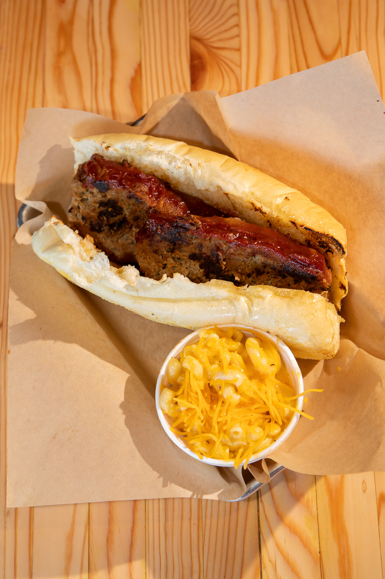 Order Smoked Meatloaf Sandwich food online from Brushfire BBQ store, Tucson on bringmethat.com