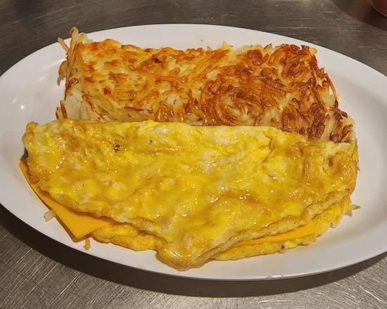 Order Cheese Omelet food online from Lou's Diner store, Las Vegas on bringmethat.com