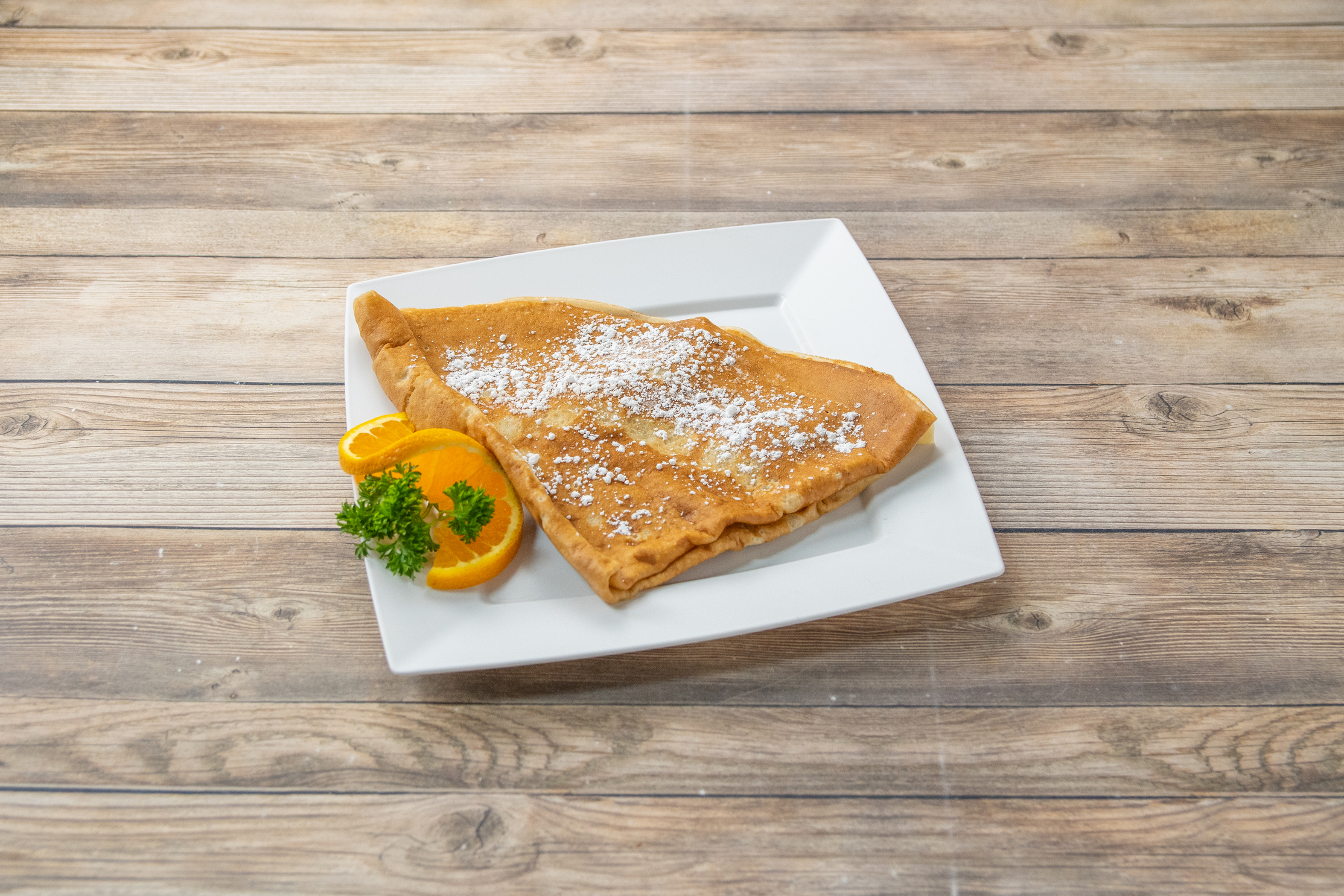 Order Plain Crepe food online from Suzette Crepe Cafe store, Albany on bringmethat.com