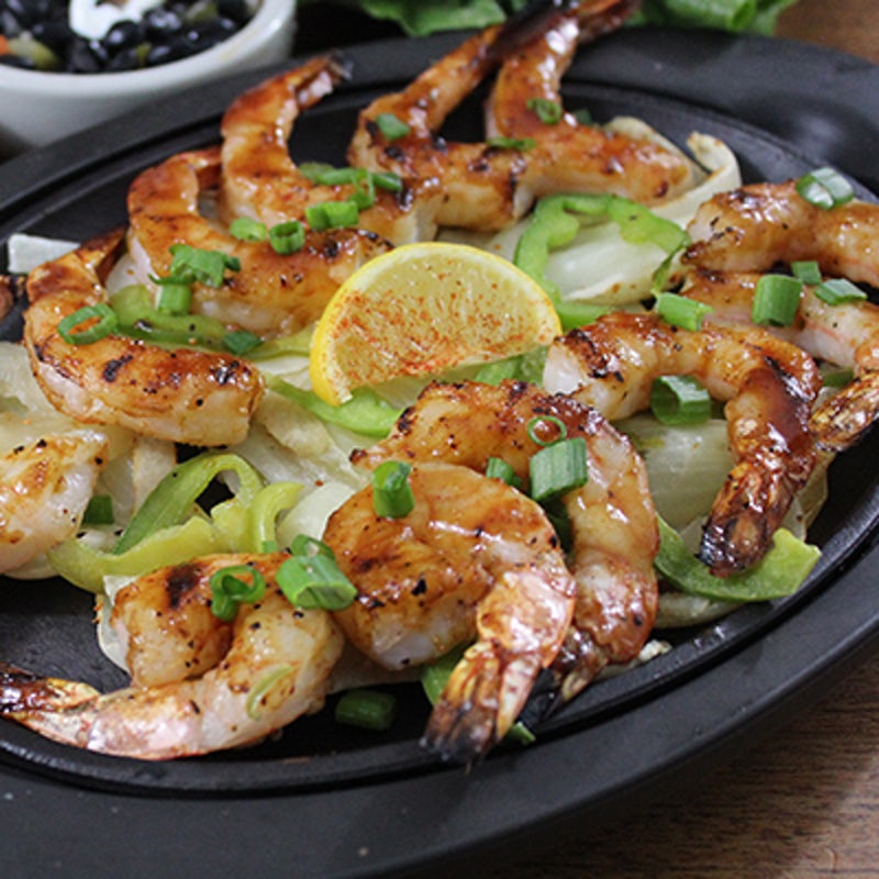 Order Shrimp Fajitas food online from Abuelo's Mexican Restaurant store, Rogers on bringmethat.com