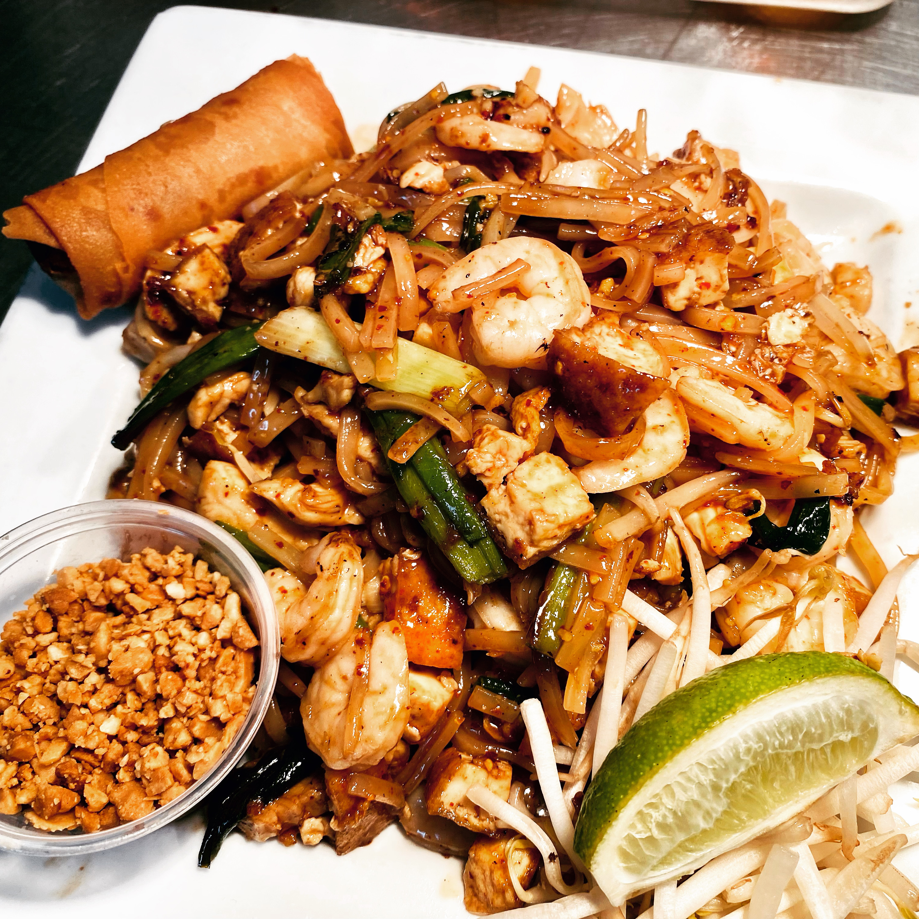 Order Pad Thai Lunch Special food online from Thai Taste store, Carbondale on bringmethat.com