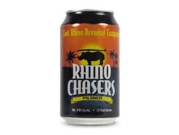 Order Lost Rhino Rhino Chasers Pilsner - 6x 12oz Cans food online from Towne Wine & Liquors store, Washington on bringmethat.com