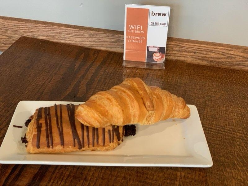 Order Croissant food online from Brew on the Grid store, Worcester on bringmethat.com