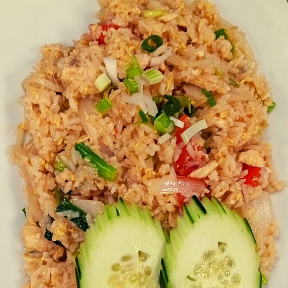 Order Ploy's Fried Rice food online from Ploy Thai Cuisine store, The Woodlands on bringmethat.com