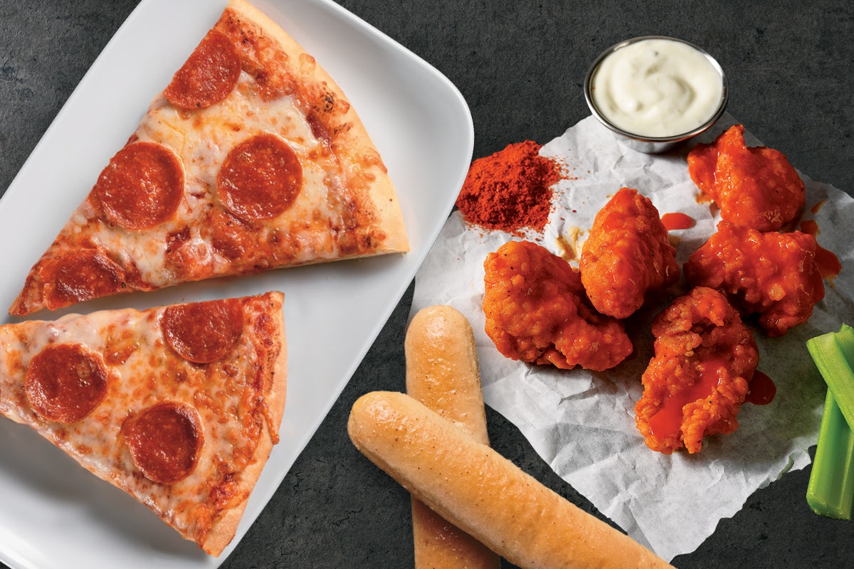 Order Pizza and Boneless Wings Combo food online from Fazoli store, Indianapolis on bringmethat.com