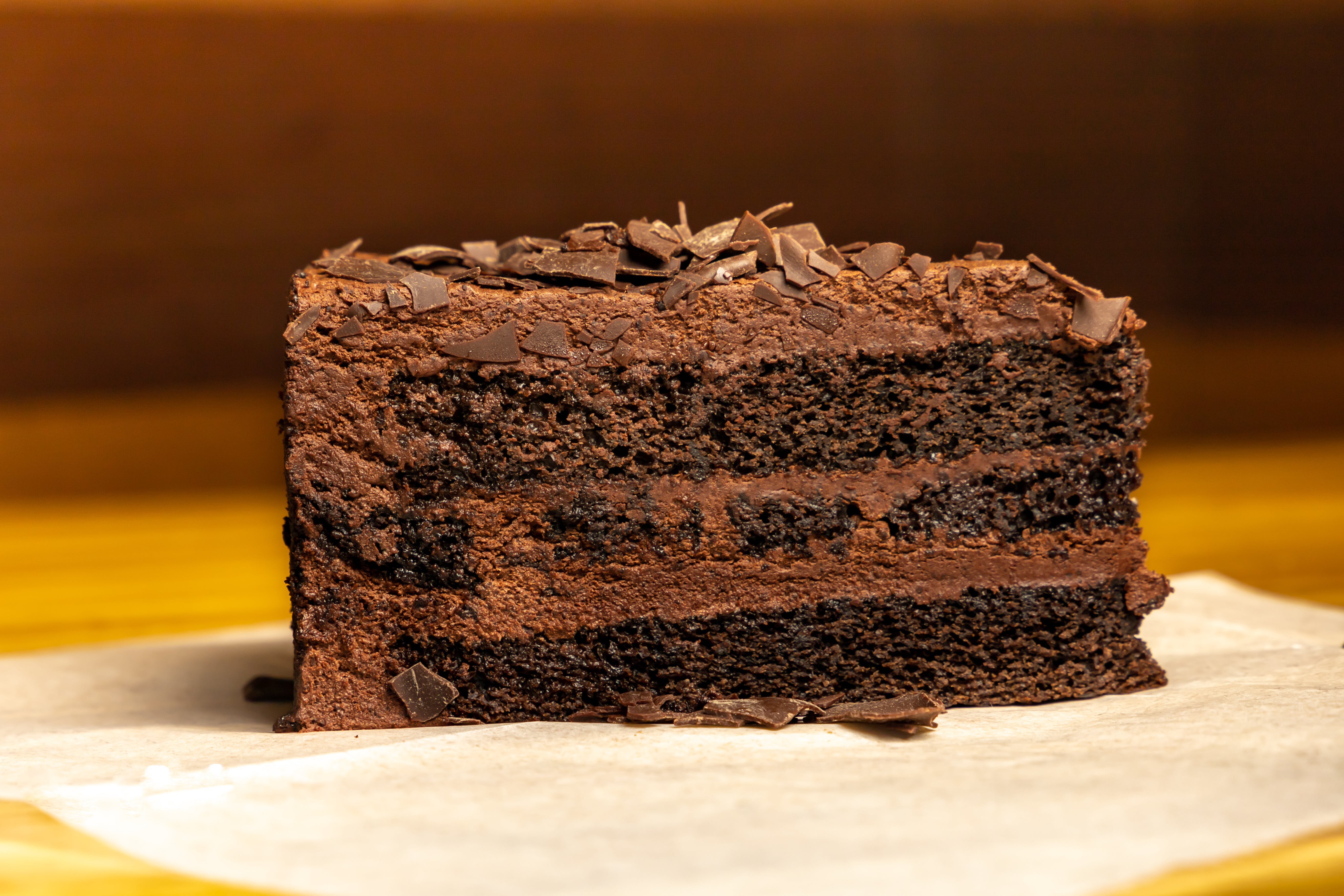 Order Chocolate Cake - Dessert food online from Lynnfield House of Pizza store, Lynnfield on bringmethat.com