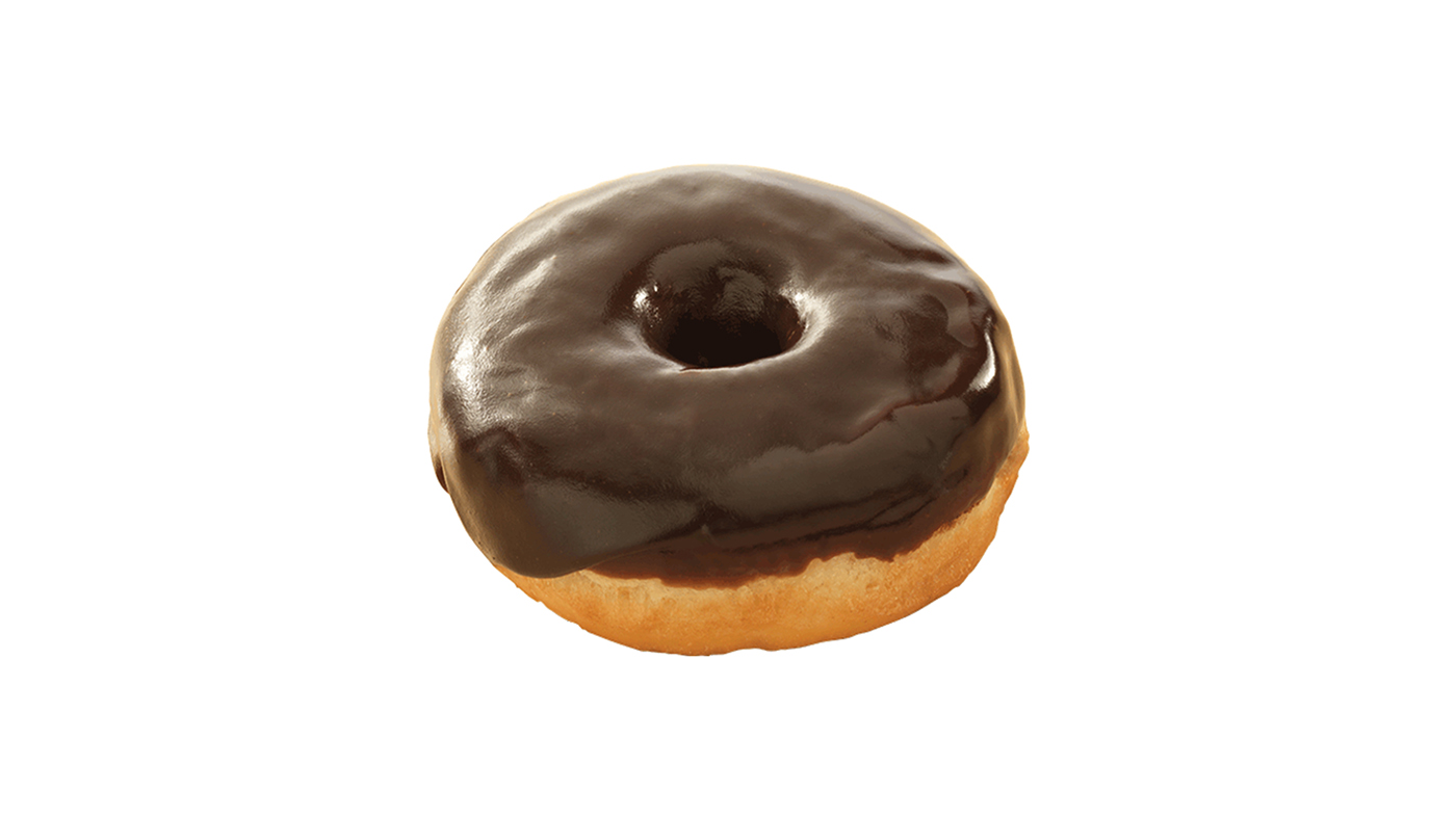 Order Chocolate Frosted Donut food online from Chevron store, Huntington Beach on bringmethat.com
