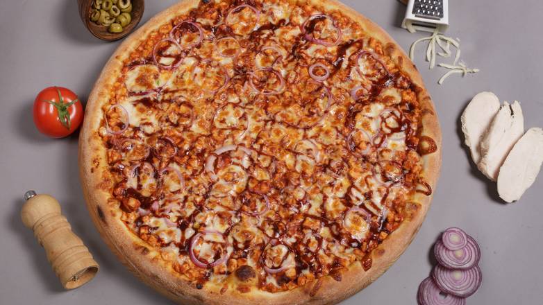 Order BBQ Chicken Pizza food online from On Demand Pizza store, Latham on bringmethat.com