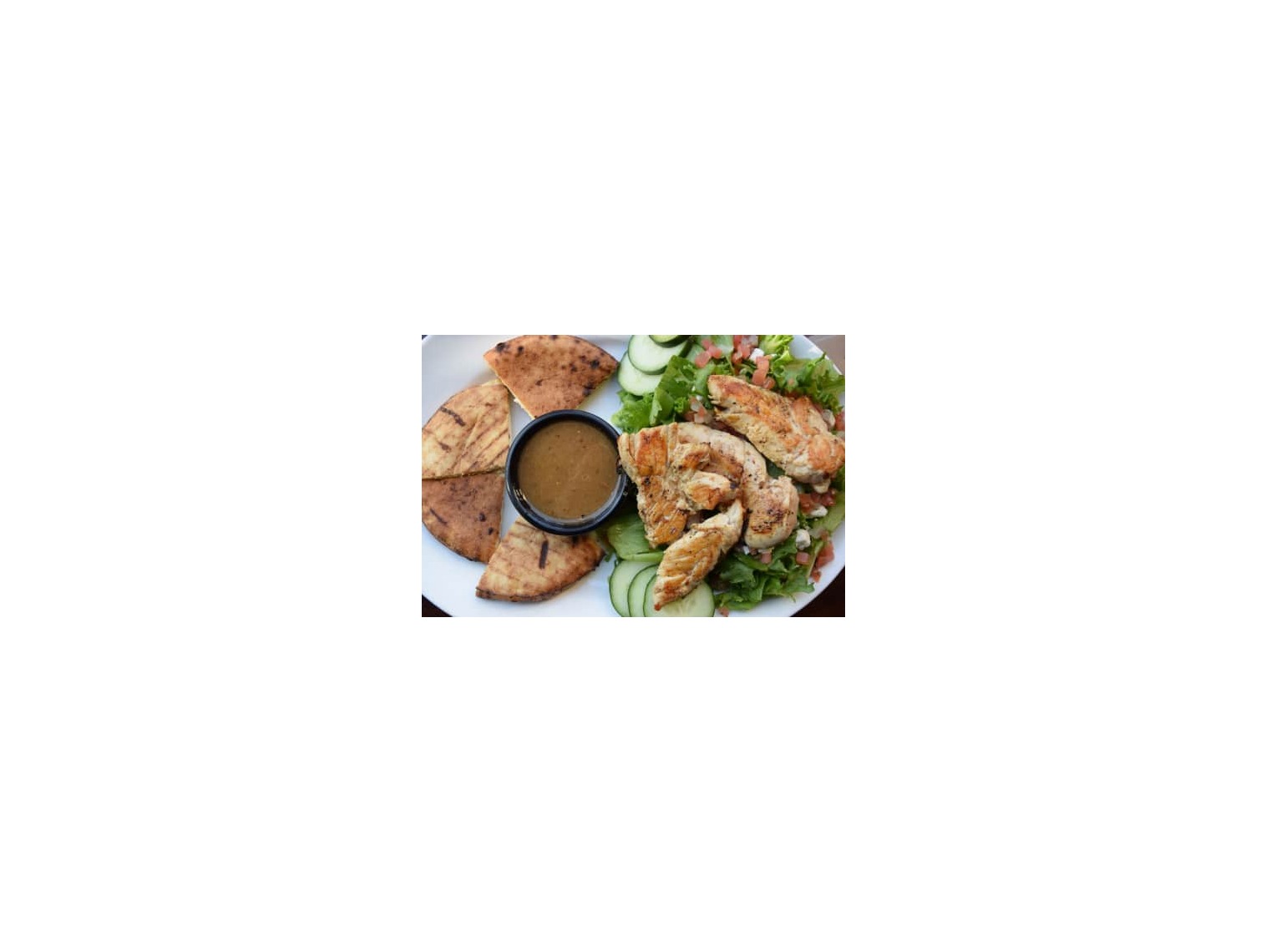 Order Chicken Sauvlaki food online from Sidelines Sports Bar And Grill store, Buffalo on bringmethat.com